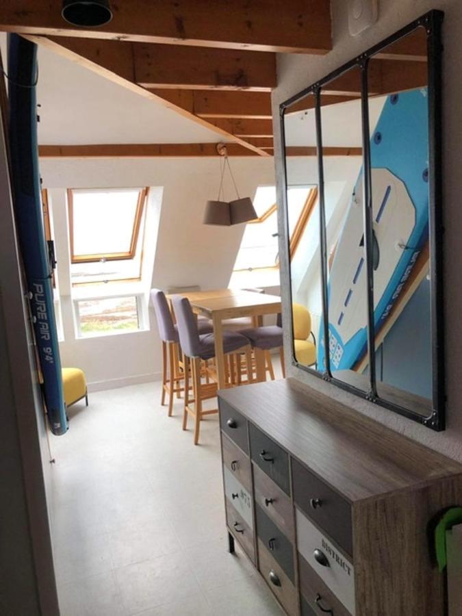 Appartement de 2 chambres a Sarzeau a 100 m de la plage avec vue sur la mer jardin clos et wifi Extérieur photo
