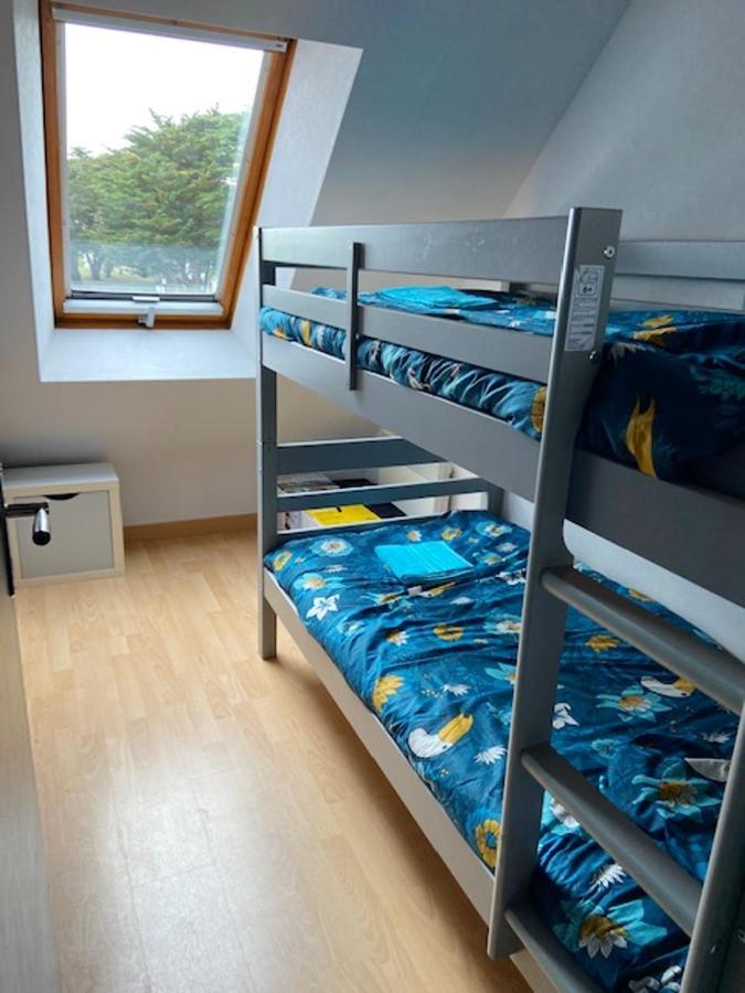 Appartement de 2 chambres a Sarzeau a 100 m de la plage avec vue sur la mer jardin clos et wifi Extérieur photo