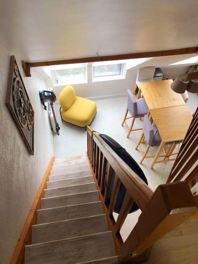 Appartement de 2 chambres a Sarzeau a 100 m de la plage avec vue sur la mer jardin clos et wifi Extérieur photo